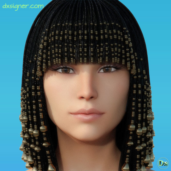 Personnage 3D féminin actrice virtuel avatar acteur cinéma connu en rendu photoréaliste Égyptienne réalisation et production par Dxsigner-design-character-creator-animate-3D-jeux-vidéo-game-virtual-influencer-mascotte-mode-photorealistic-render-mode-lifestyle-shooting-photo-illustration-egypte-isis-femme