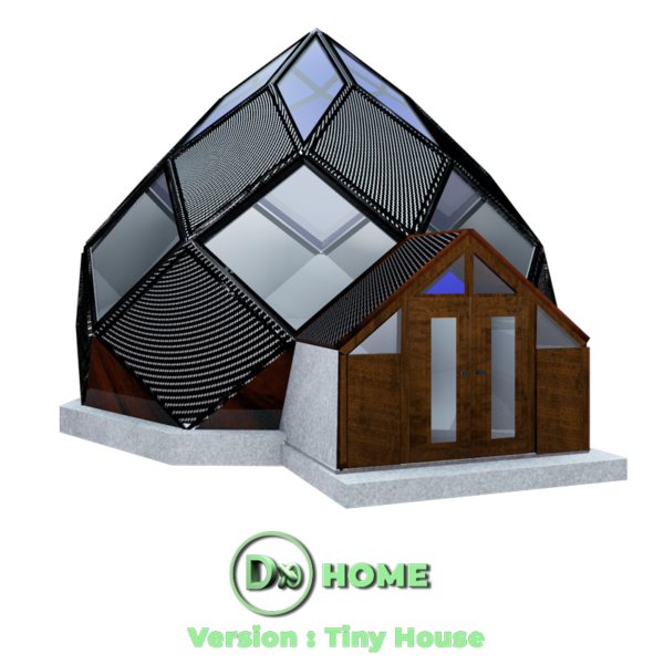 Zome construction constructeur 2019 - DXHOME : Tiny House (Design Architecture écologique Biomimétique) biomimétisme - Bretagne -Finistère - Brest - Quimper - Morlaix - France | International