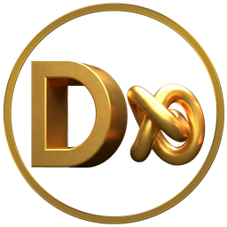 Logo Dxsigner en or